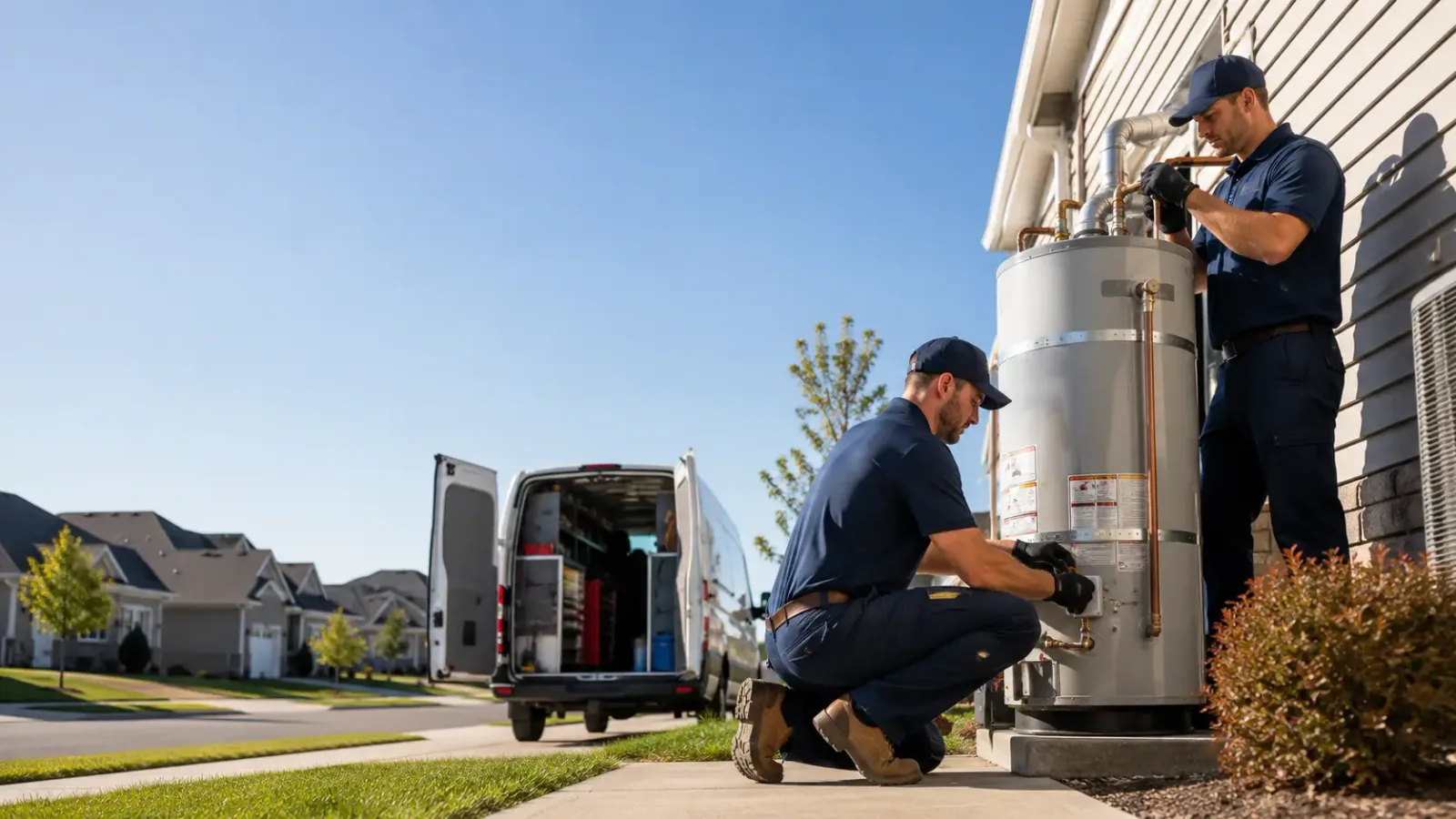 Water Heater Installation in Ashley, IL